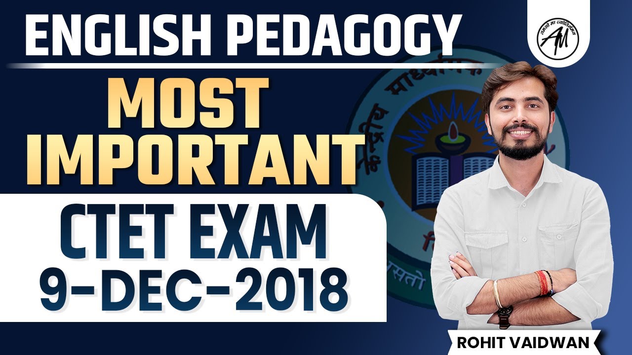 MOST IMPORTANT - ENGLISH PEDAGOGY FOR ( CTET 9-DEC  EXAM ) PART-2| ROHIT SIR || ADHYAYAN MANTRA  ||