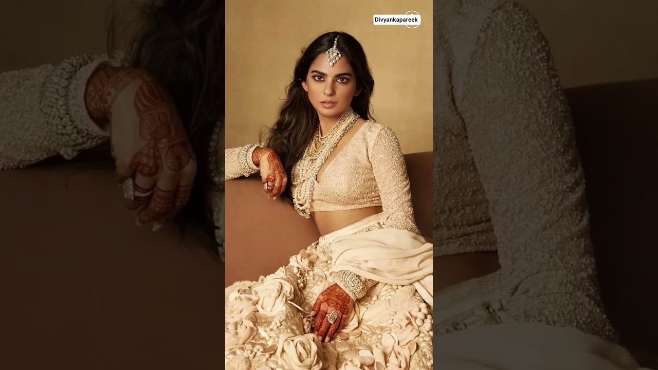 Isha Ambani Looking Absolutely Regal 👑 #ishaambani #ambanifamily #ambani #viralshorts