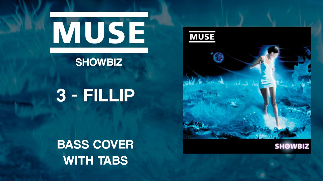 Muse - Fillip (Bass Cover w/ On-Screen Tabs)