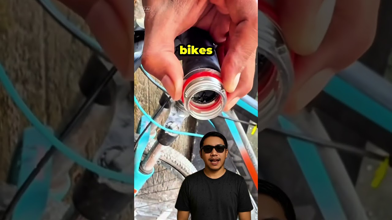 Genius Hack: Bottle Cap for Bike Handlebar 😲 