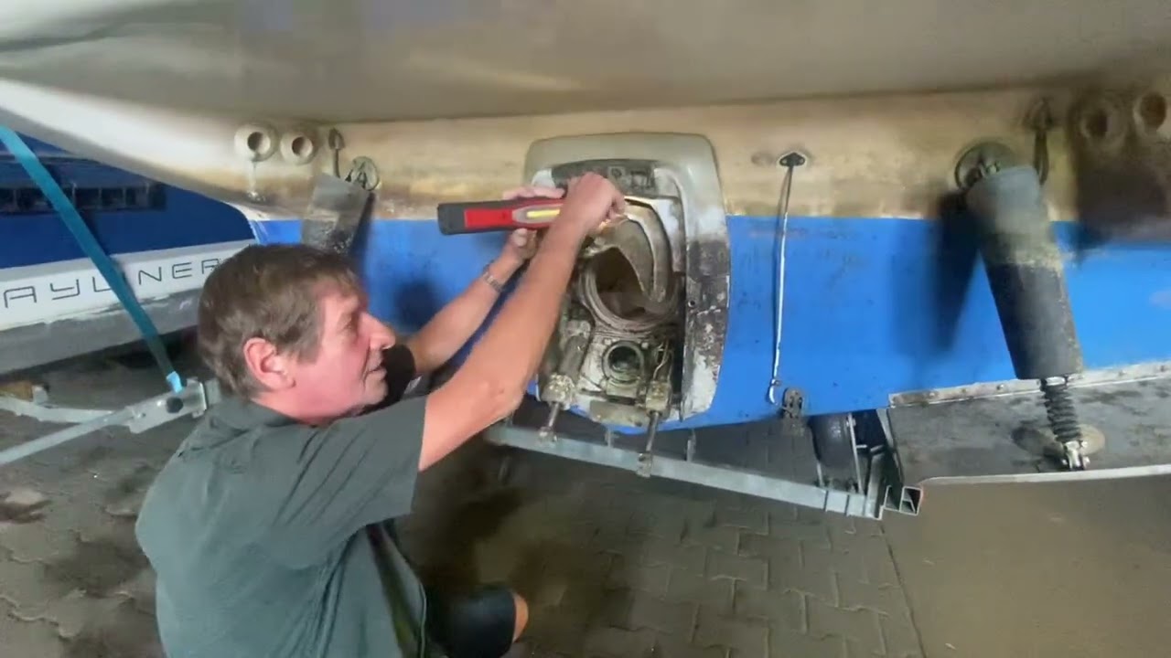 Trimmzylinder bei Volvo Penta!