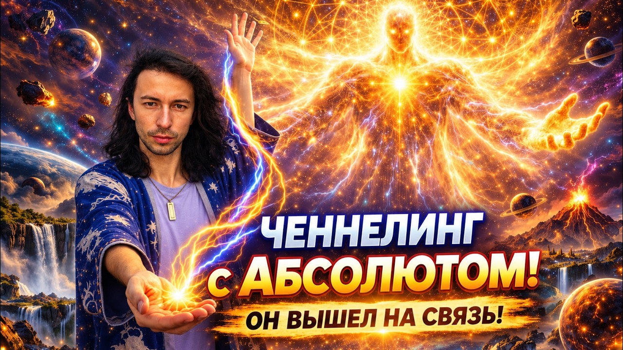 ПРЯМОЙ КОНТАКТ С АБСОЛЮТОМ! То, что нужно услышать каждому! Ченнелинг Юрия Фидря