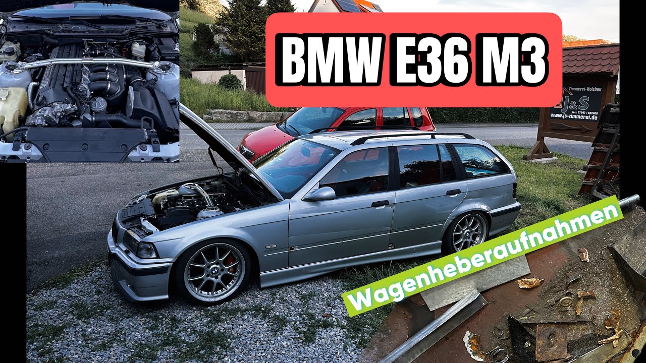 Mehr Rost als Auto. Wagenheberaufnahmen. BMW E36 Projekte bei KK-Garage. @oziitv54 ist sprachlos.