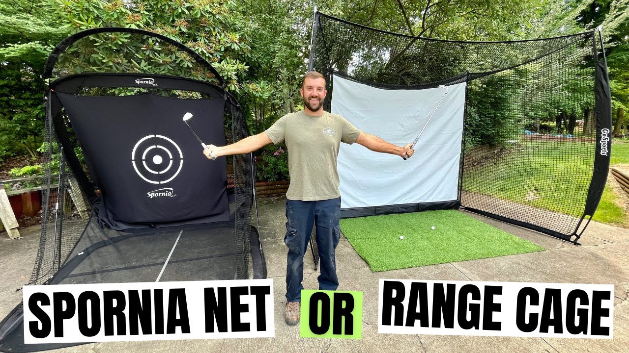 Spornia Net против Range Cage — противостояние сеток для гольфа!