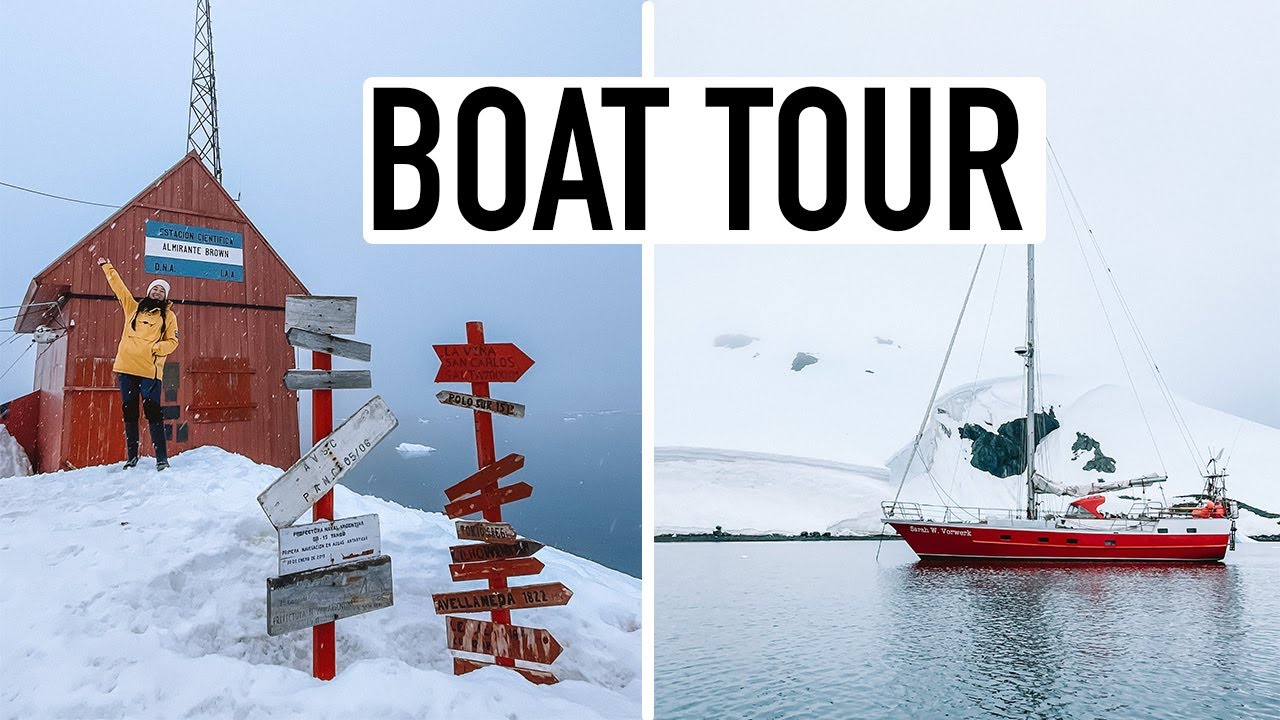 SAILING ANTARCTICA | Boat Tour + Base Brown