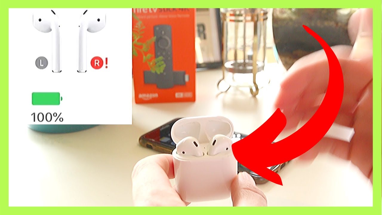Left/Right AirPod Not Working/ Connecting/ Charging 🔥[HOW TO FIX] [SOLVED] 🔋