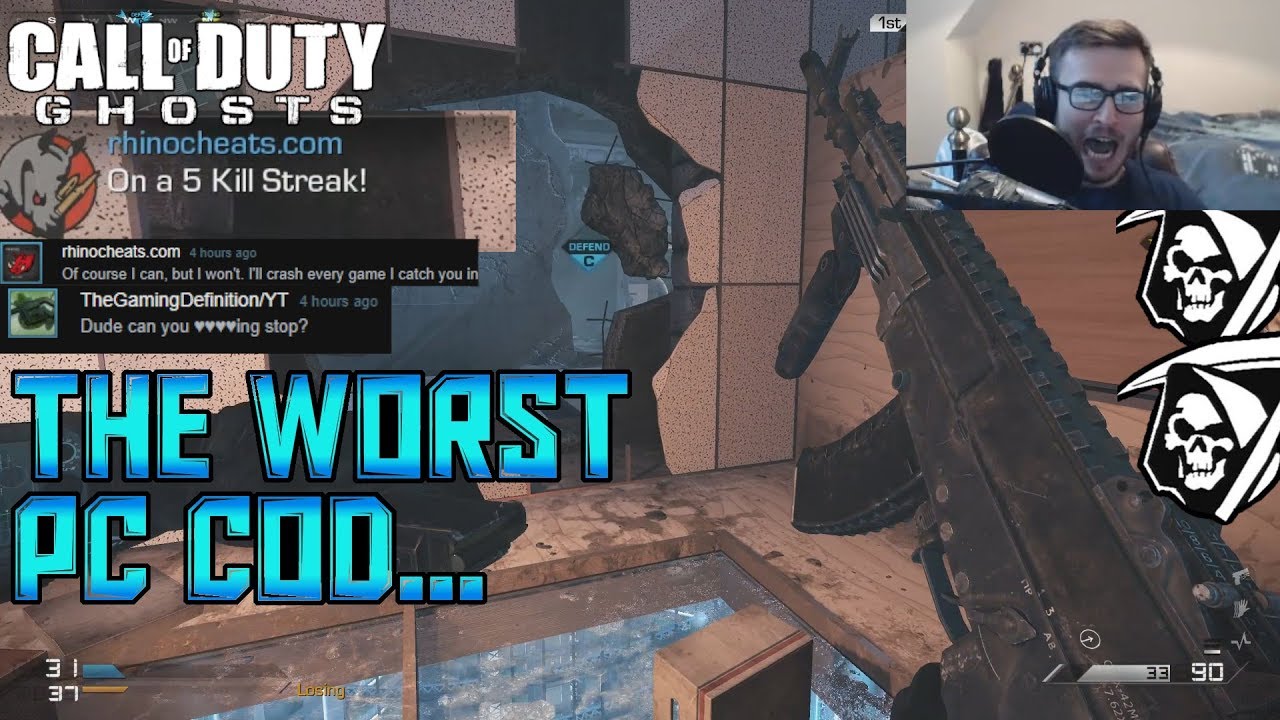 HACKERS KEPT CRASHING MY GAME! - CoD Ghosts On PC In 2019...