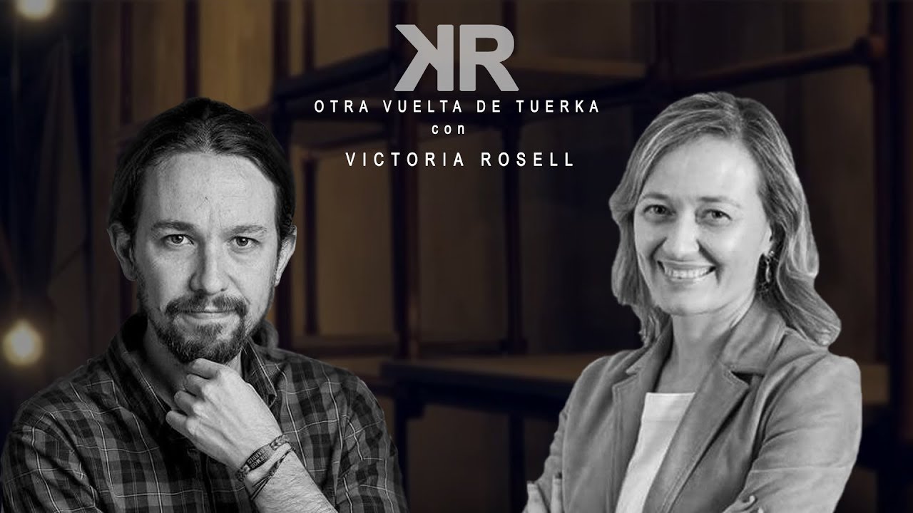 Otra Vuelta de Tuerka - Pablo Iglesias con Victoria Rosell