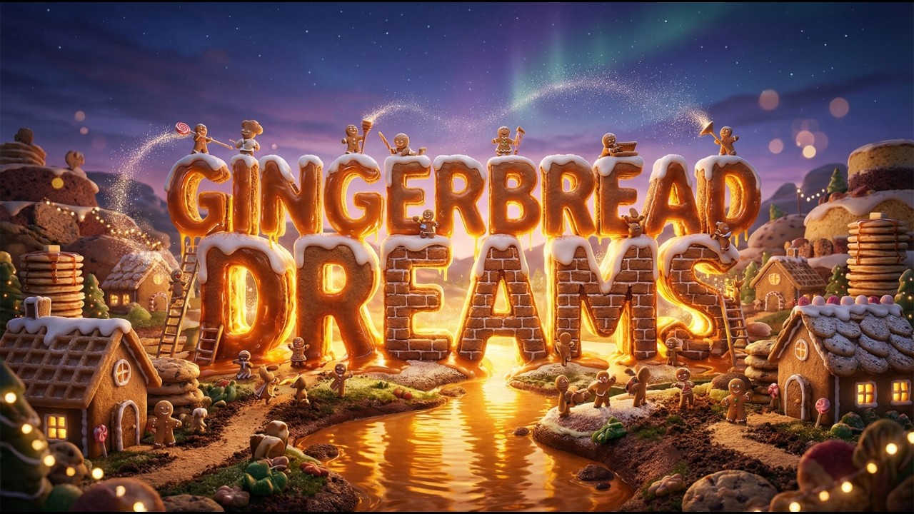 🍪 GINGERBREAD DREAMS | Magical Deep House 2026 (Official AI Music Video) ✨