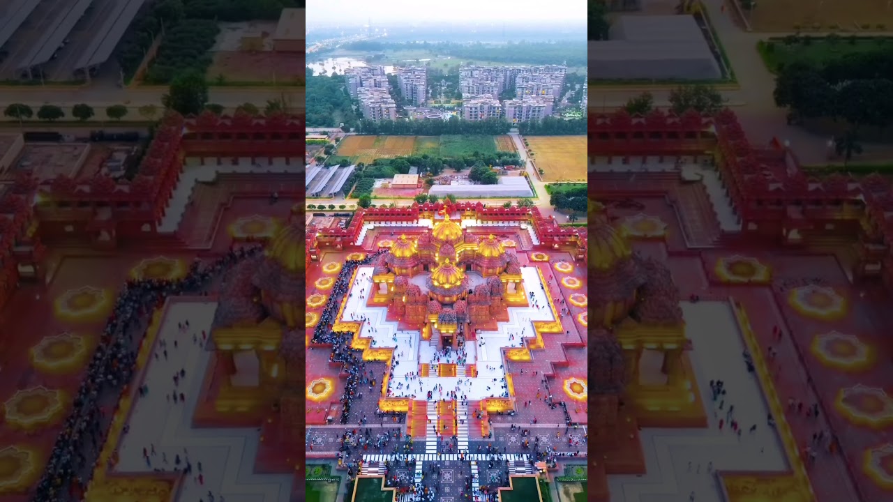 ram mandir ayodhya drone view ||#shorts#rammandir#ayodhyarammandir