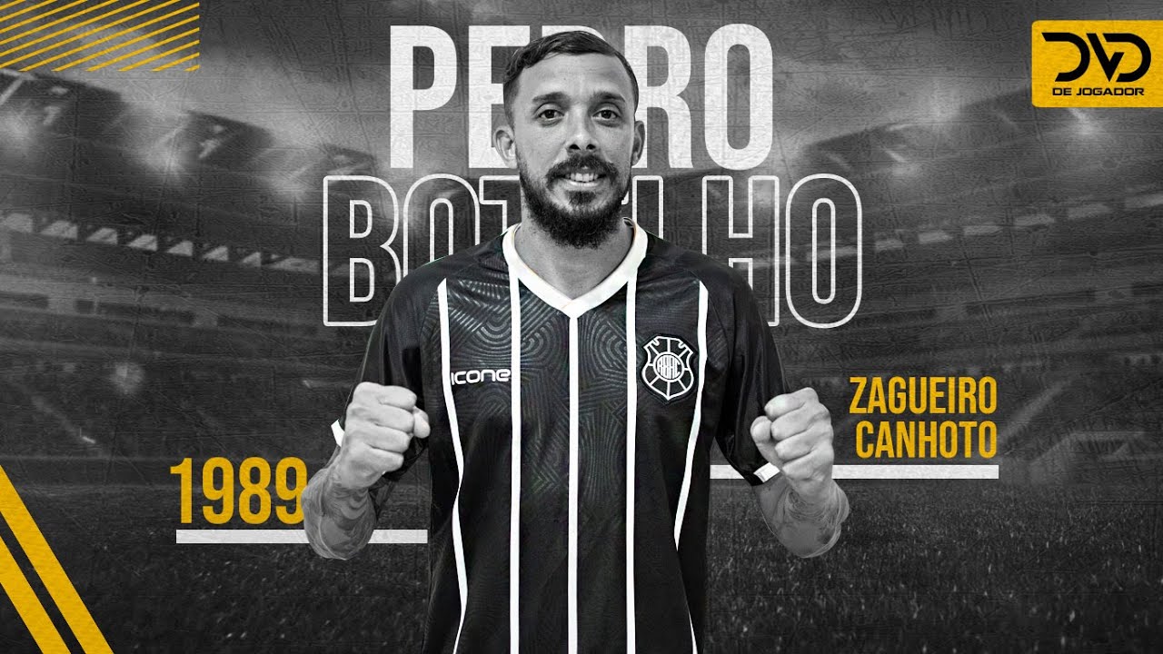 PEDRO BOTELHO - ZAGUEIRO CANHOTO - 2024 | DVD DE JOGADOR OFICIAL