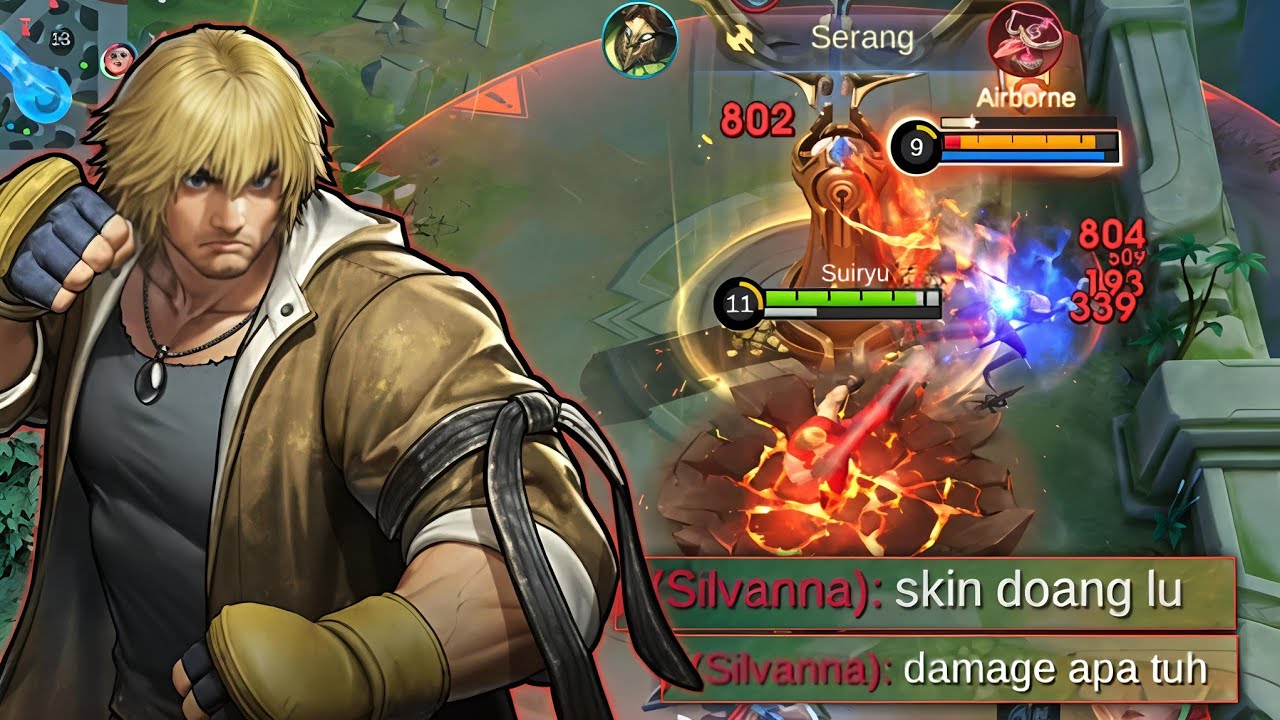 TENGIL DEPAN CHOU KEN LANGSUNG DI BIKIN SESAK NAFAS | CHOU BUILD TERSAKIT - CHOU MLBB