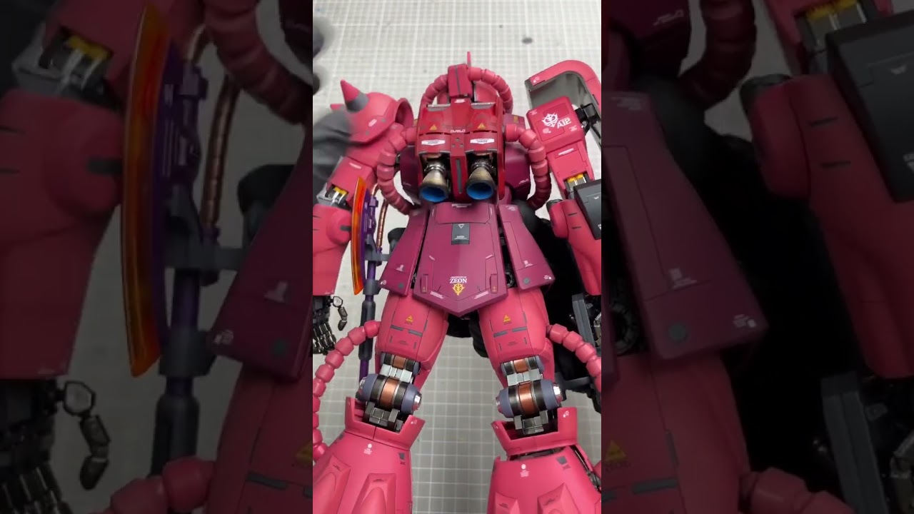PG 1/60 ZAKU II Custom Build #animeedit #animes #figure #figures