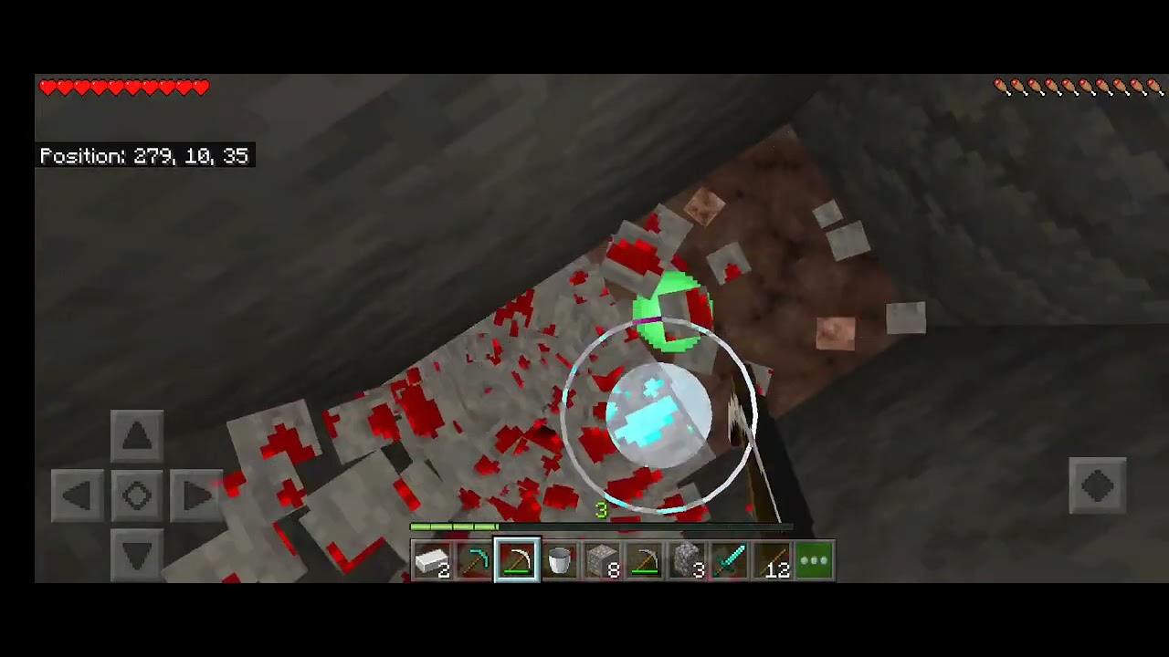 Finding diamonds on MINECRAFT