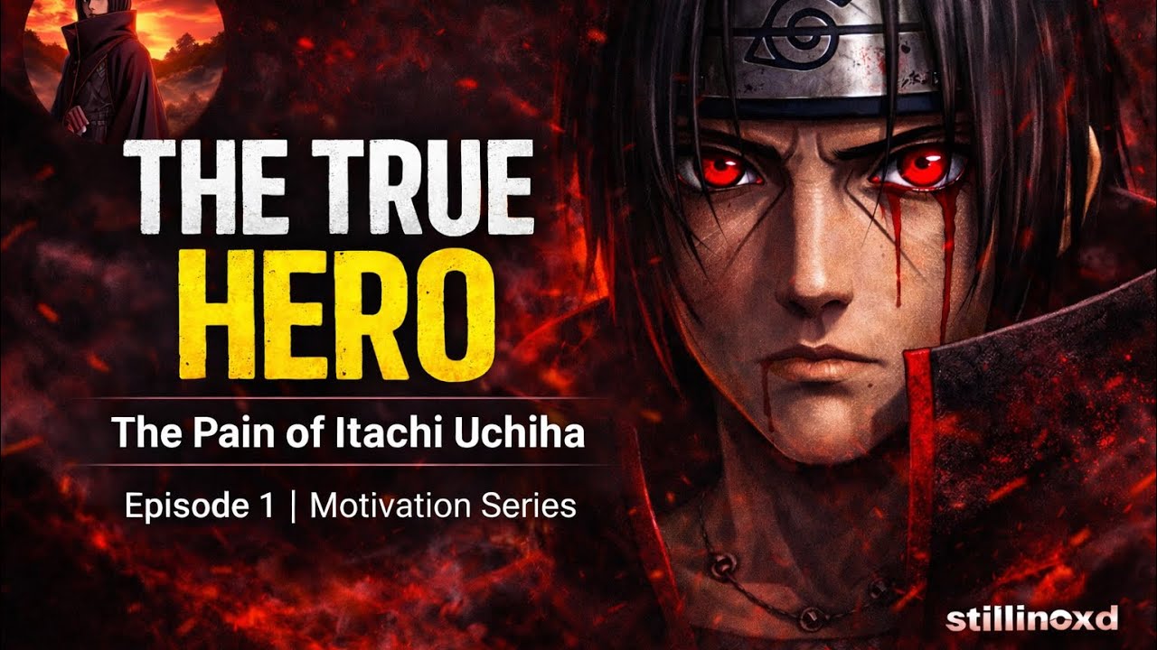 “THE PAIN OF ITACHI UCHIHA | life lesson about silent sacrifice | ANIME MOTIVATION | #motivation 