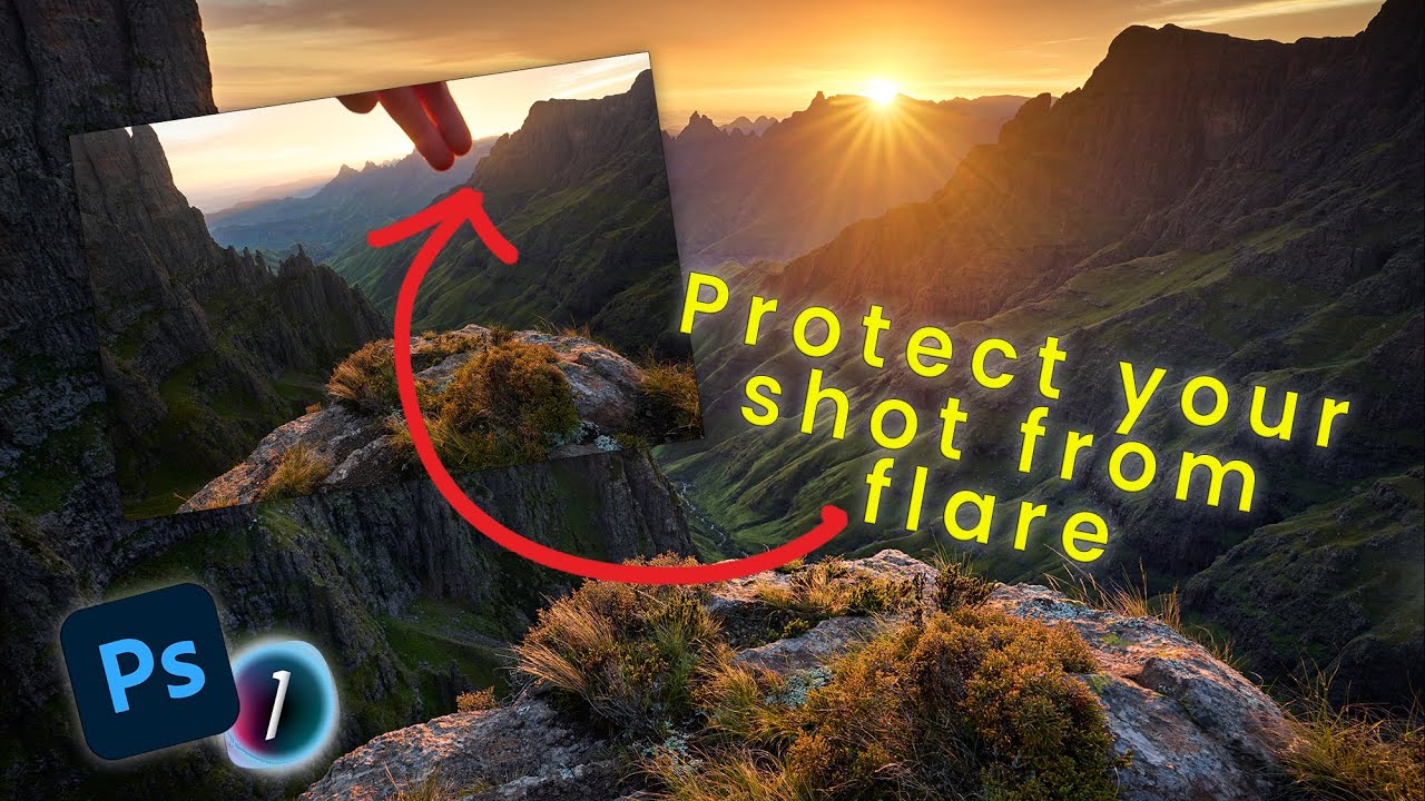 Giving It The Finger - How to unwanted flare from your landscape images