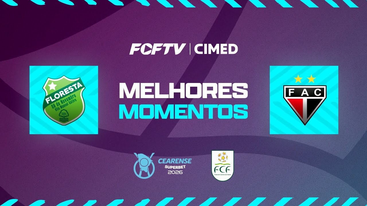 MELHORES MOMENTOS | 2ª FASE CEARENSE SUPERBET 2026 | FLORESTA 0x0 FERROVIÁRIO | 2ª RODADA 