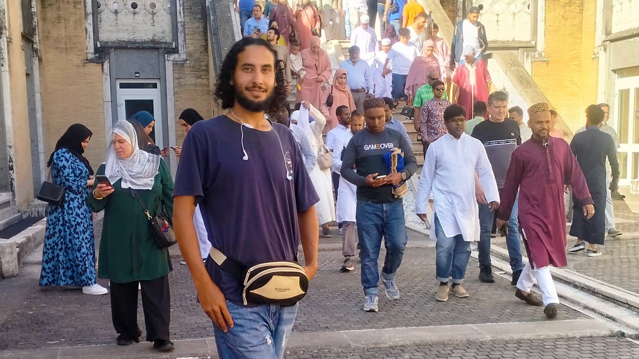 المسجد الكبير ب روما (عيد الاضحى المجيد)