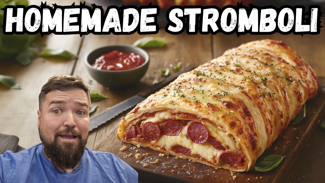 THE WORLDS BEST STROMBOLI RECIPE! ACCORDING TO CHATGPT (AI)