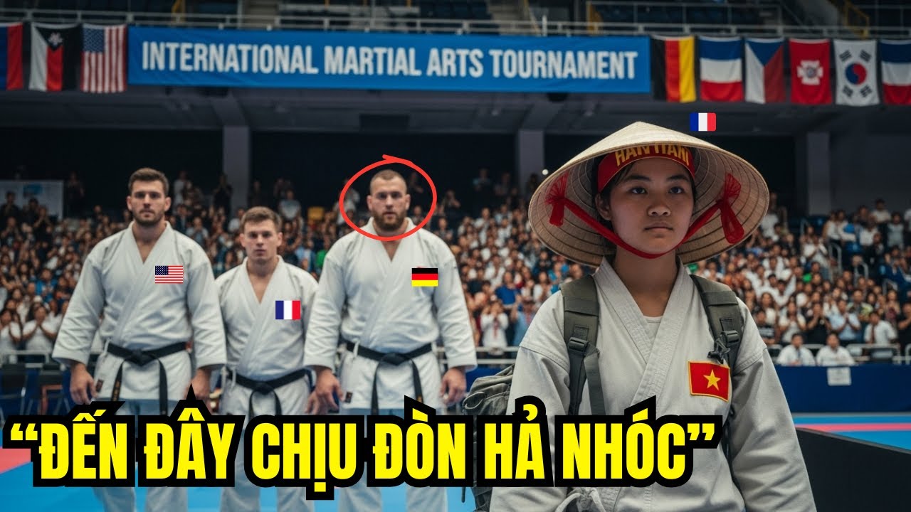 Cô Gái Việt Bị Chê Cười Tại Cuộc Thi Võ Đạo Quốc Tế, Nhưng Cú Đòn Của Cô Khiến Cả Hội Trường Sững Sờ