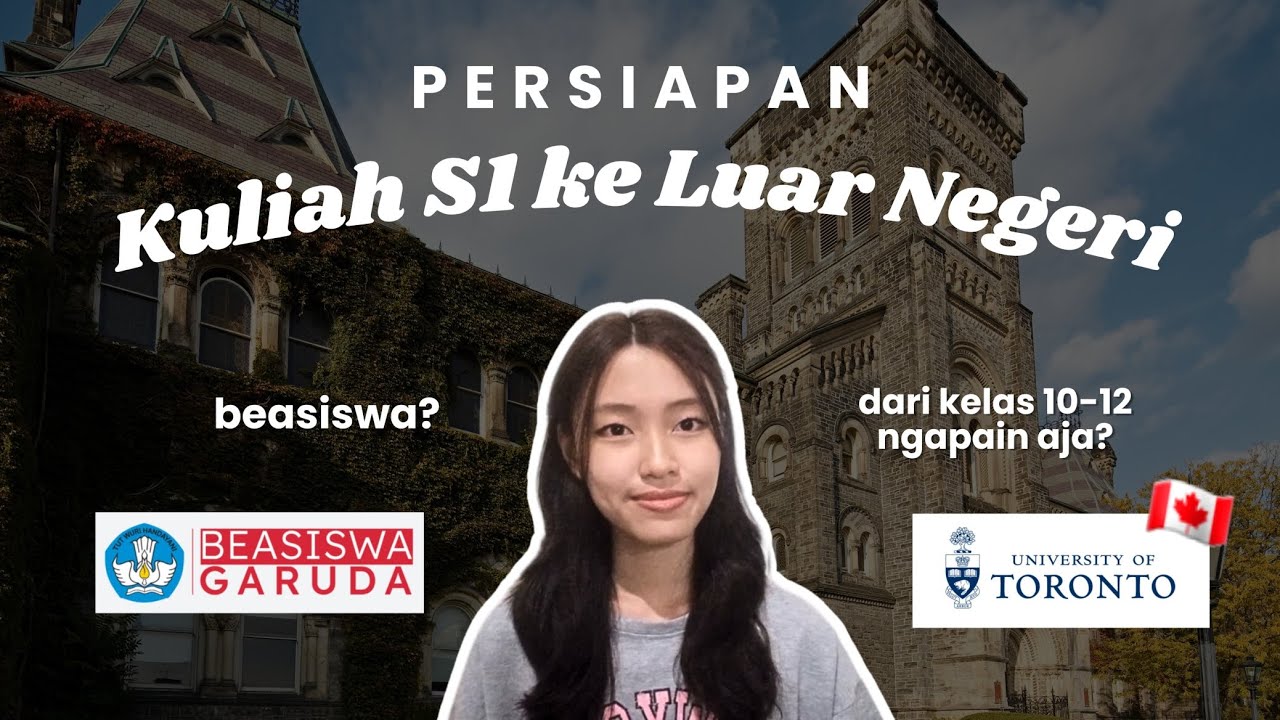 Persiapan Kuliah S1 di Luar Negeri dari Kelas 10&ndash;12 SMA (+ my stats, awards, ECs) 📚🌍