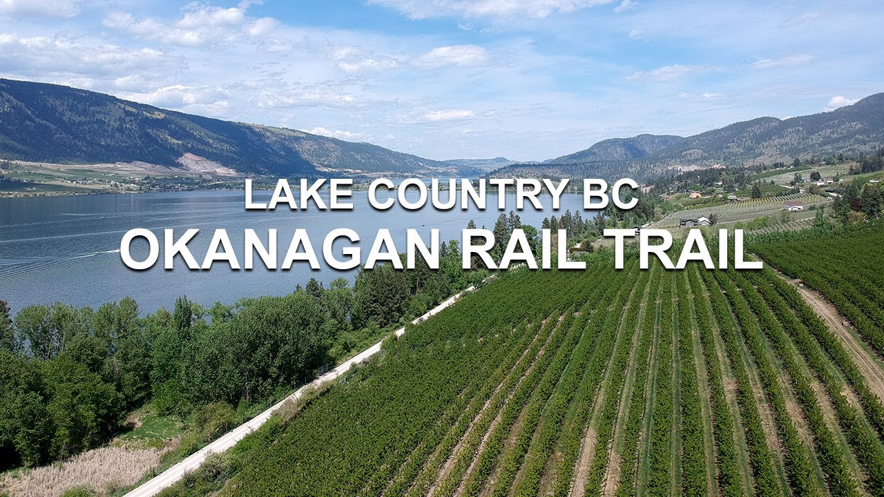 Okanagan Rail Trail | Lake Country BC | DJI Drone