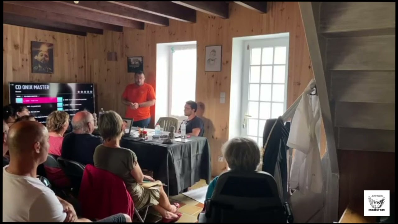 Conférence avec Henri Biard & Antony Fromaget  via notre association Humanim'Onix.