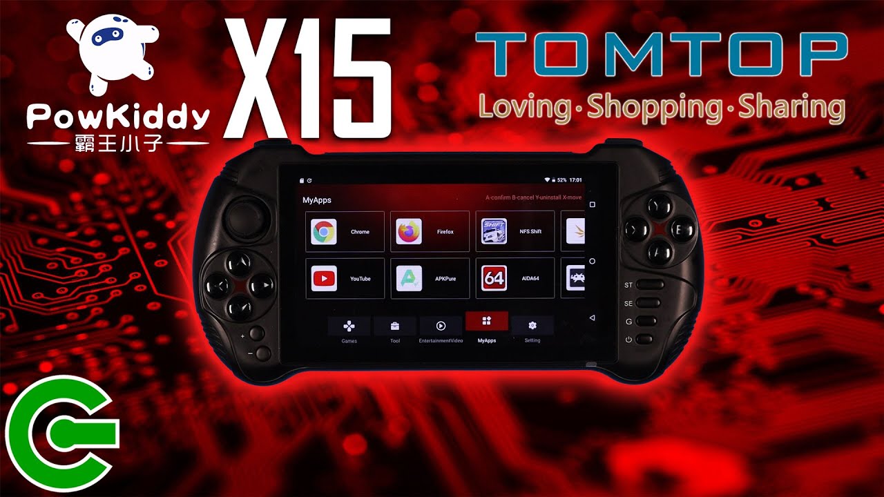The TOMTOP POWKIDDY X15 - REVIEW AND USAGE