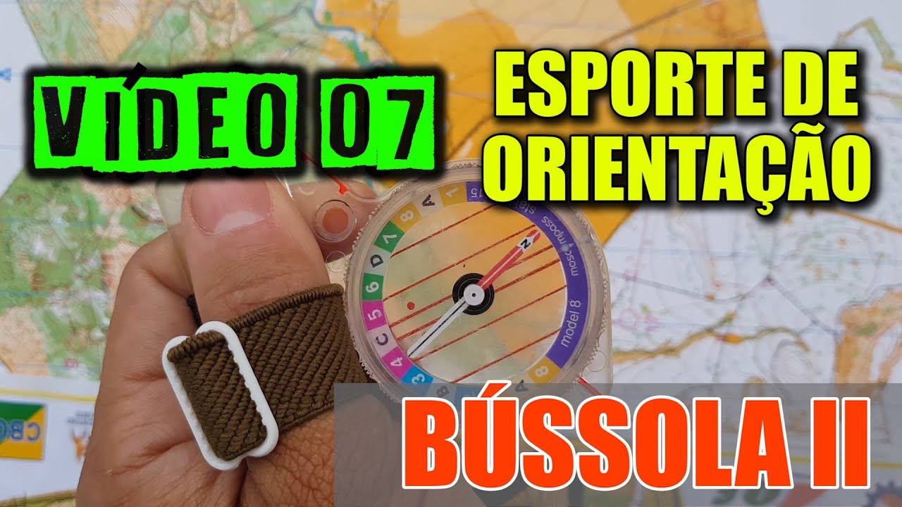 🧭 Como testar e utilizar uma Bússola  - Curso de Esporte de Orientação   🌳 🏃‍♀️ 🏃‍♂️  7/10 - corrida