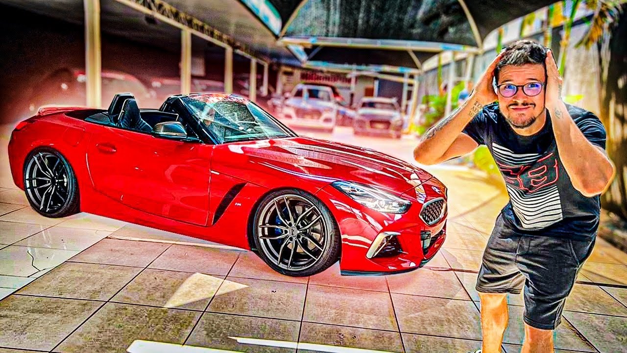 FUI COMPRAR UM CARRO NOVO E TESTEI A NOVA Z4 6 cilindros