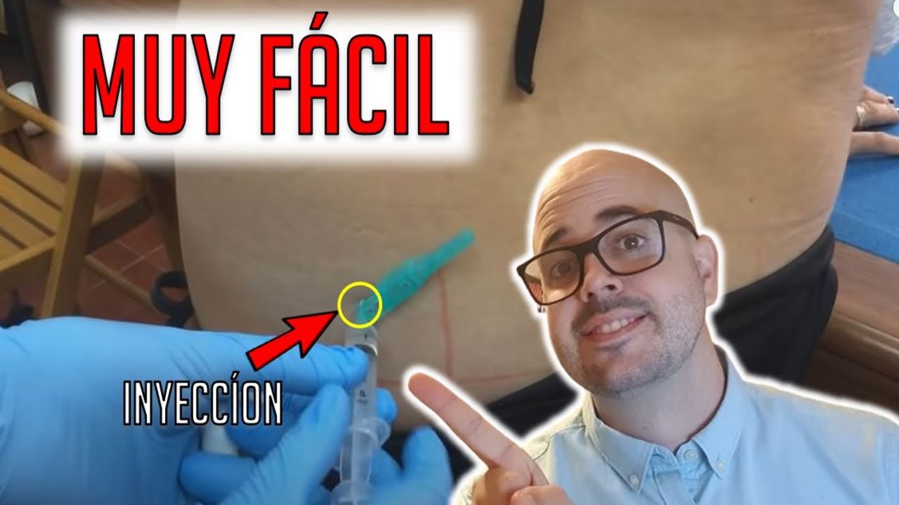 Como aplicar una INYECCIÓN INTRAMUSCULAR (FÁCIL)