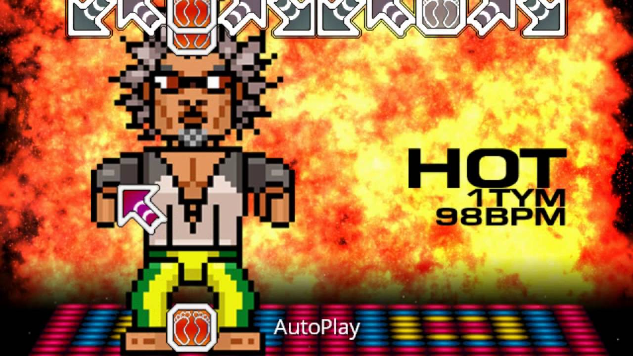 StepF2 - 1TYM - Hot - (FS Steps) DP04 Double Performance 4 Autoplay [PIU] Pump It Up Exceed 2