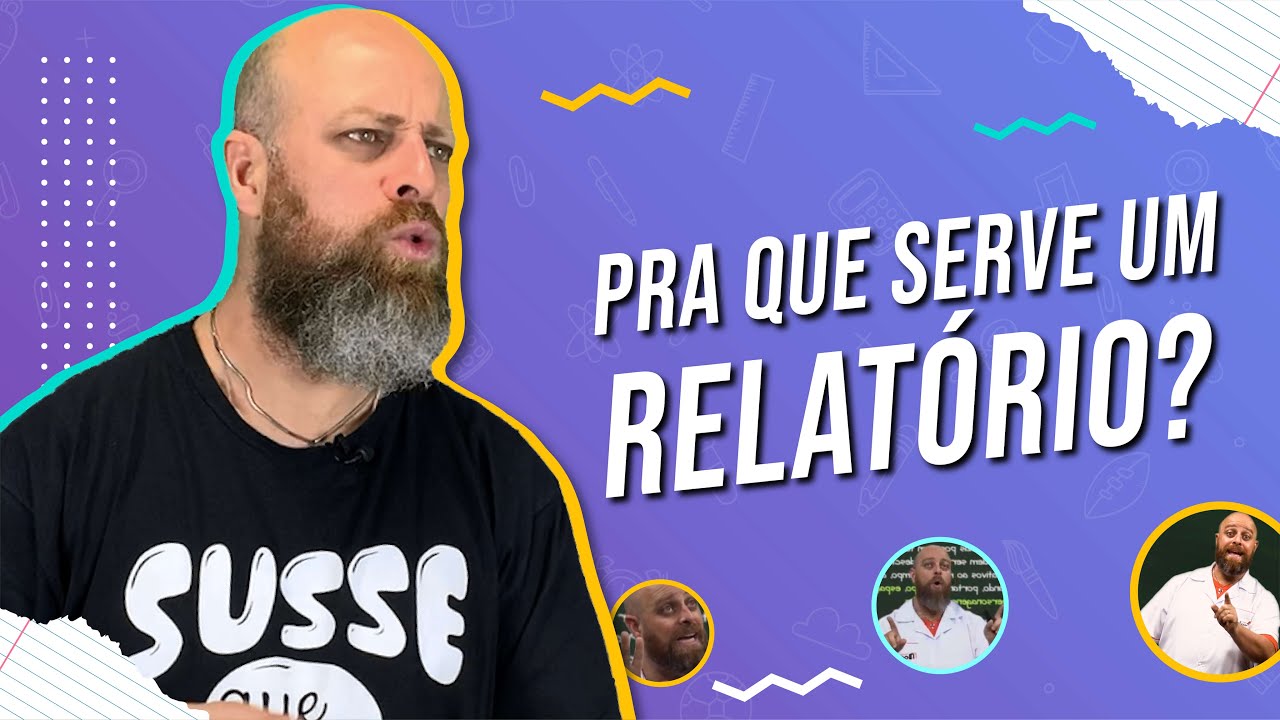 RELAT&Oacute;RIO, como escrever? [Prof. Noslen]