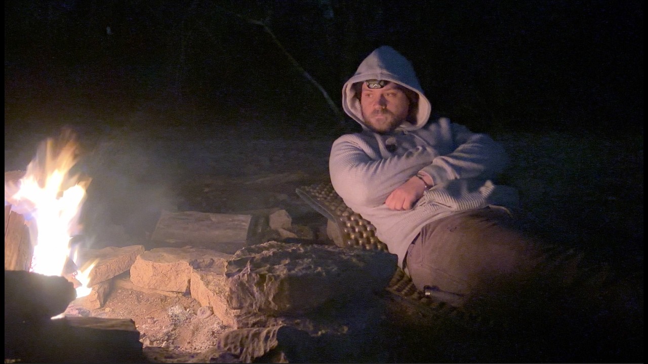 2 nights camping alone on deserted island
