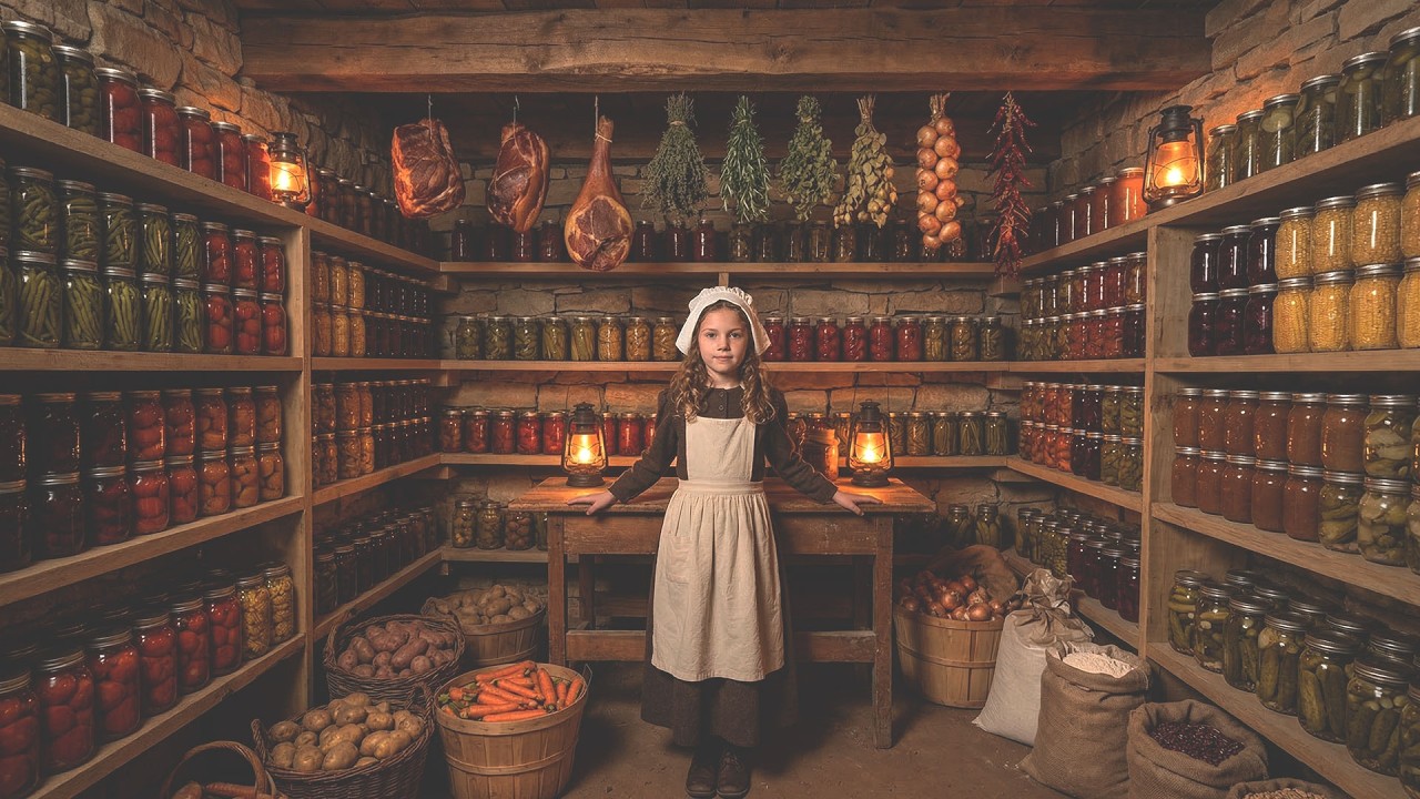 Her Grandmother Taught Her to Preserve Everything — By December She Had 400 Jars Underground