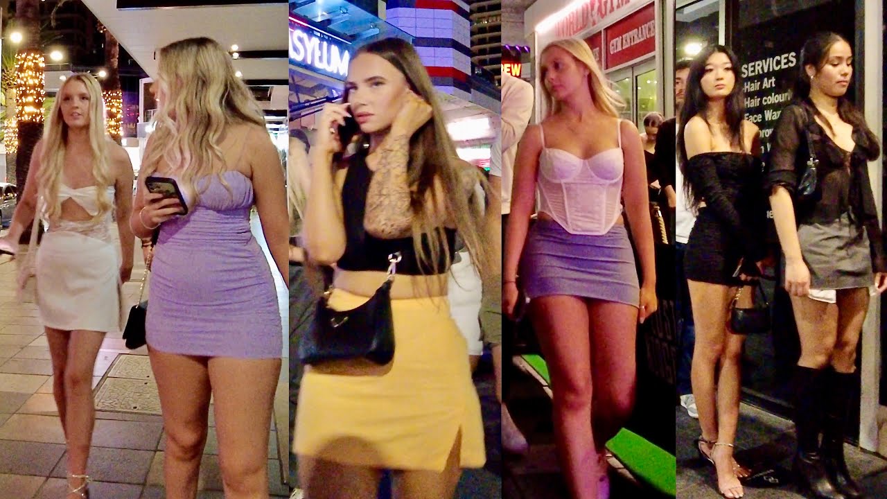 Down Under Nightlife on the Australian East Coast in Gold Coast || QLD