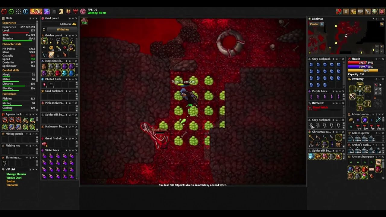 Medivia - Demonic Faction - Mission 2 - Blood Witch Task