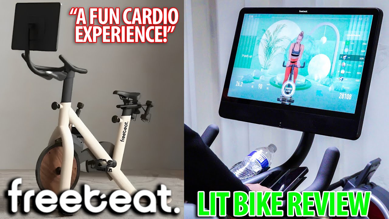 Freebeat Lit Bike - A GAMING Fitness Bike😮