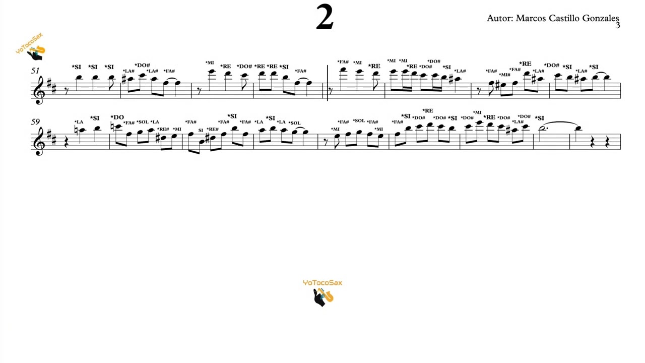 3 INTROS DE VALS EN SImenor para SAX ALTO!!!