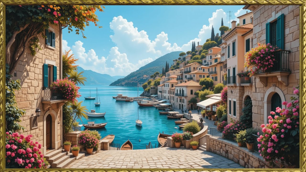 Gold Framed Vintage Painting | Frame TV Art 4K | The Art Corner | TV Art Background