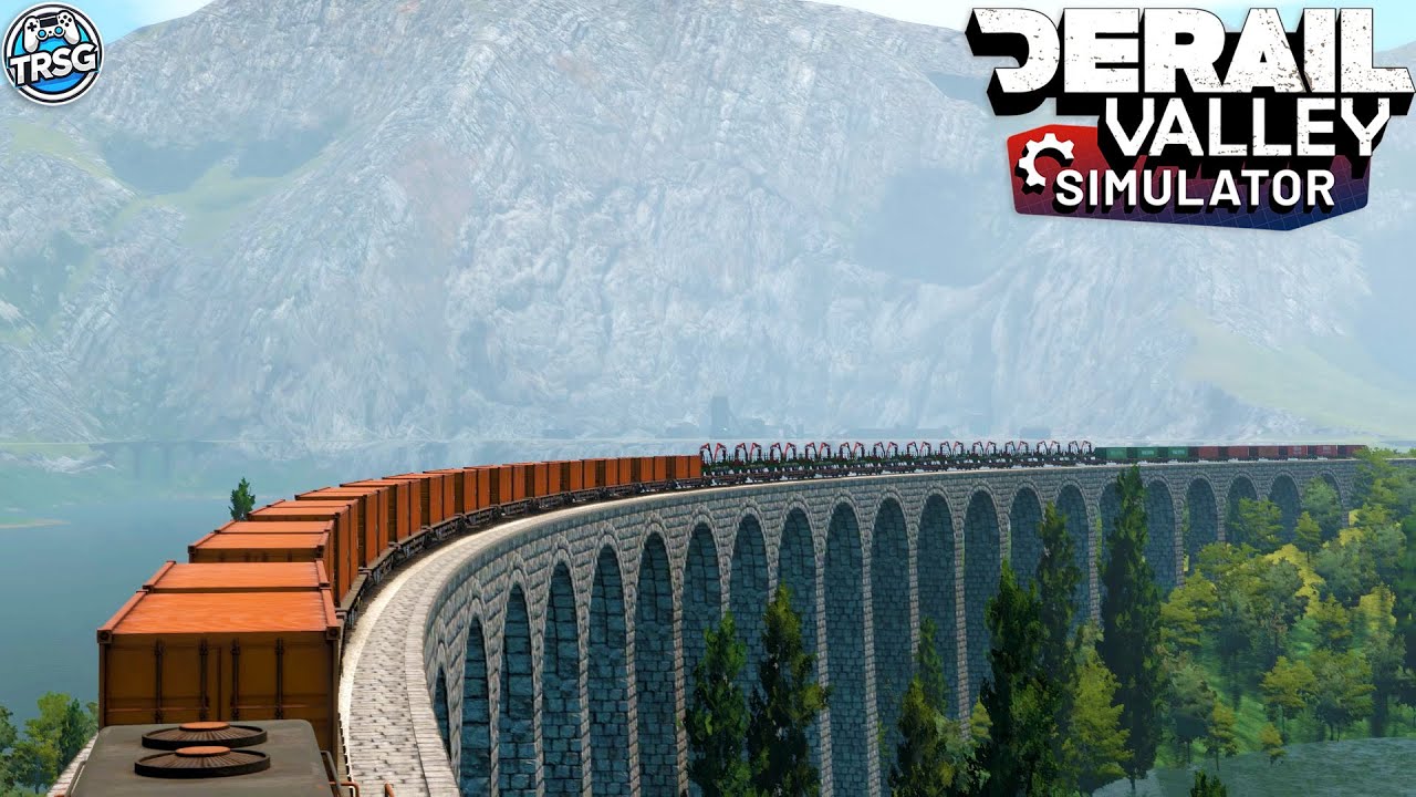 Derail Valley - Long Train, Hauling Tools, Forestry Trailers and Ammonium Nitrate Part 1! #106
