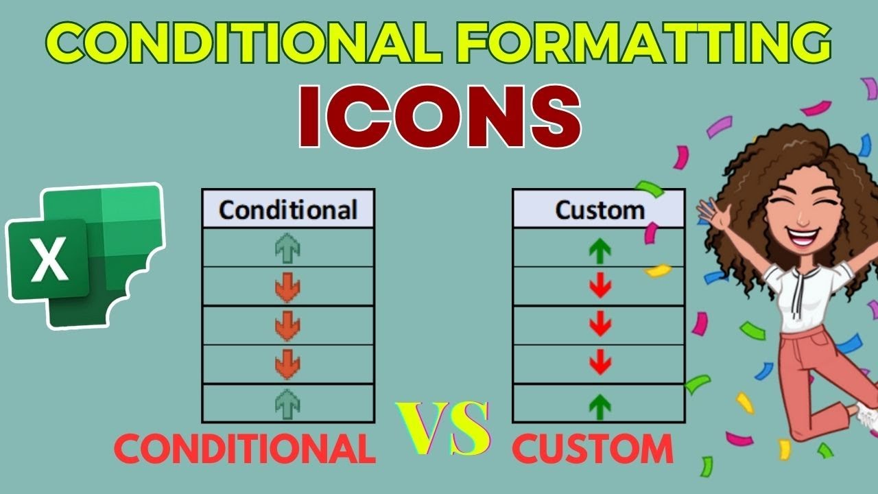 Conditional Formatting vs Custom Formatting: Which is Best for Inserting Icons into Your Workbook?