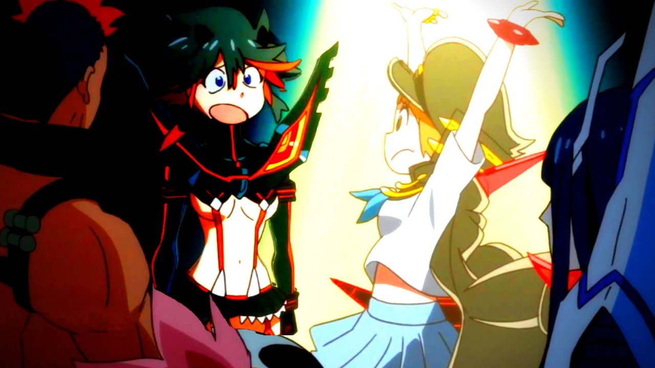 I wanna go on a date with you , Ryuko Huh?