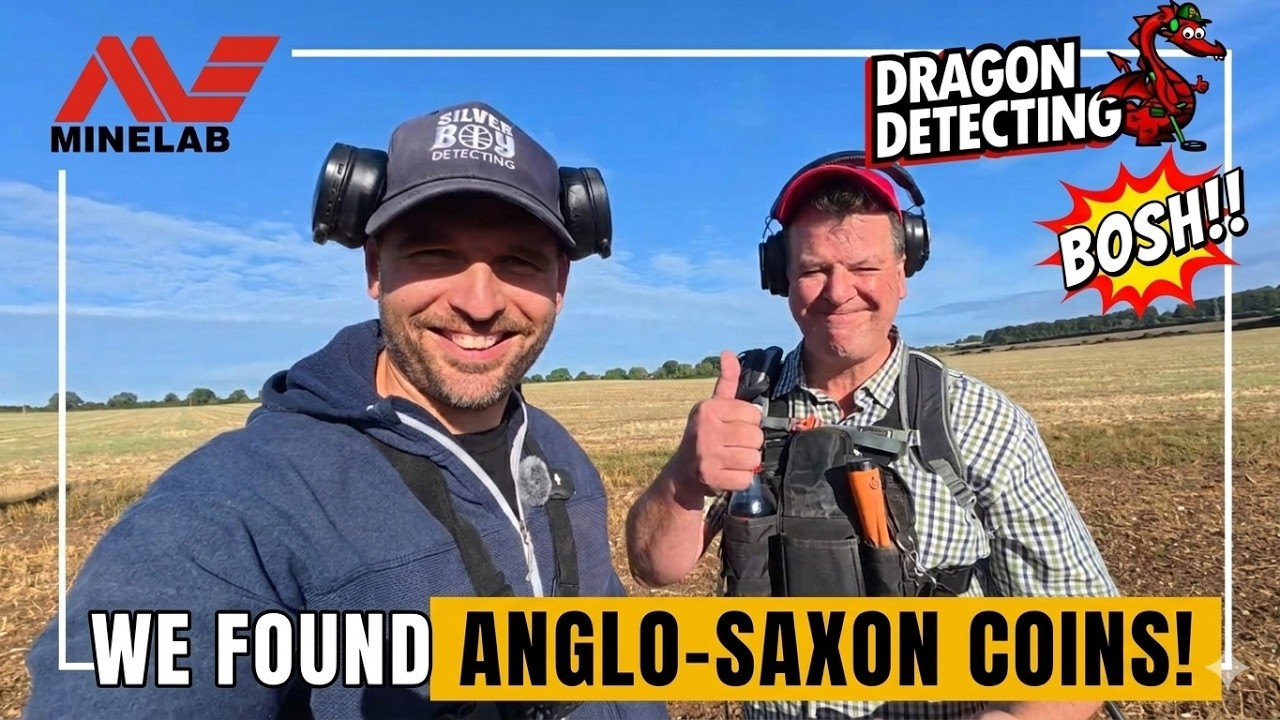 We Found Anglo Saxon Coins - Metal Detecting UK 2025