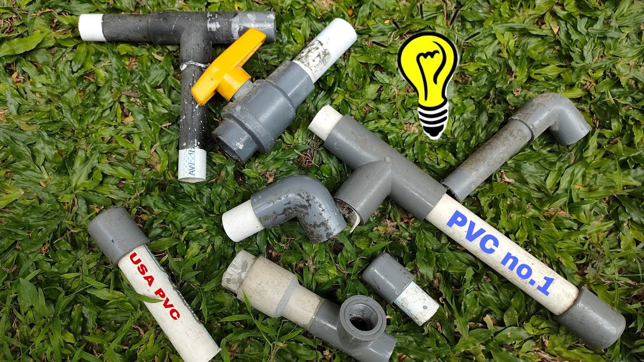 THE EASIEST WAY TO REUSE PVC PIPE WASTE