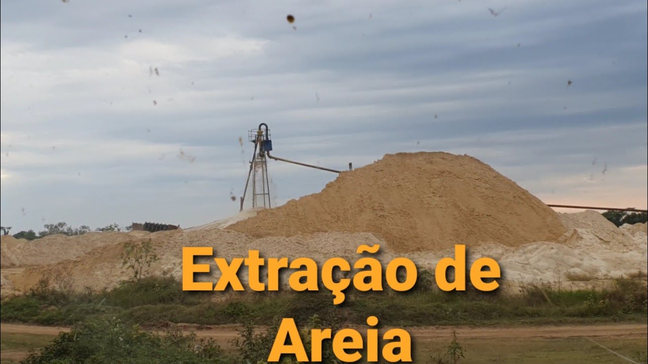 Como é Extraída a Areia?
