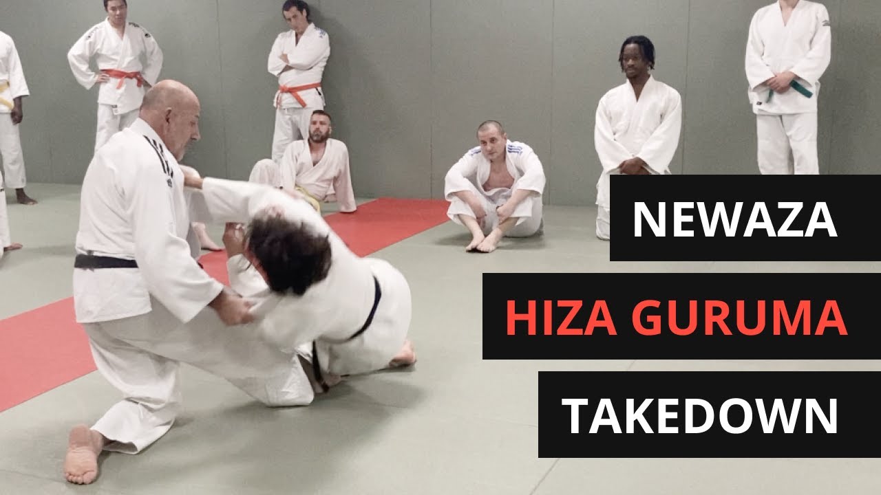 Newaza Hiza Guruma Takedown/sweep