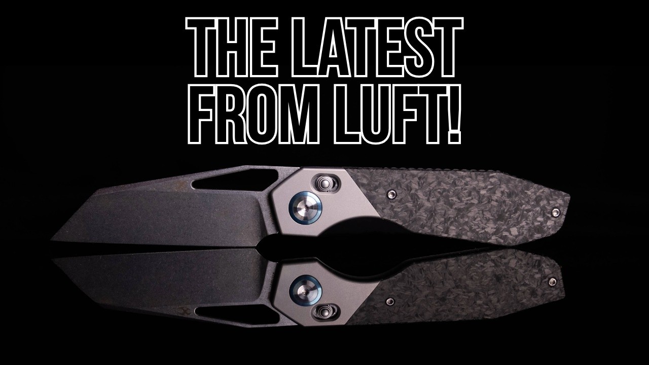 Агрессивный, полноразмерный нож для повседневного ношения - Kansept Knives QTRO от Luft Concepts