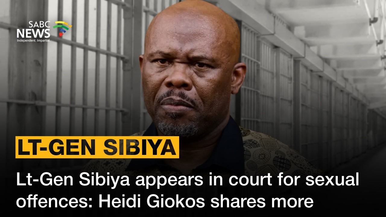 Lt-Gen Sibiya appears in court for sexual offences: Heidi Giokos shares more