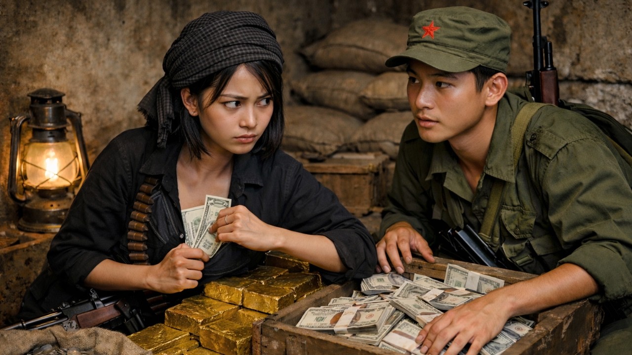 Chiến Trường K :  Nữ Pol Pot Dẫn Lính TrẻTới Kho Bạc Bí Mật -  Khu Vùng Cấm  Đã Được Mở